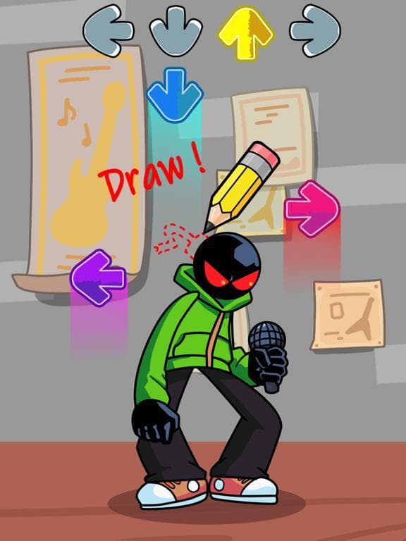 Draw Puzzle Friday Night Music screenshot 5