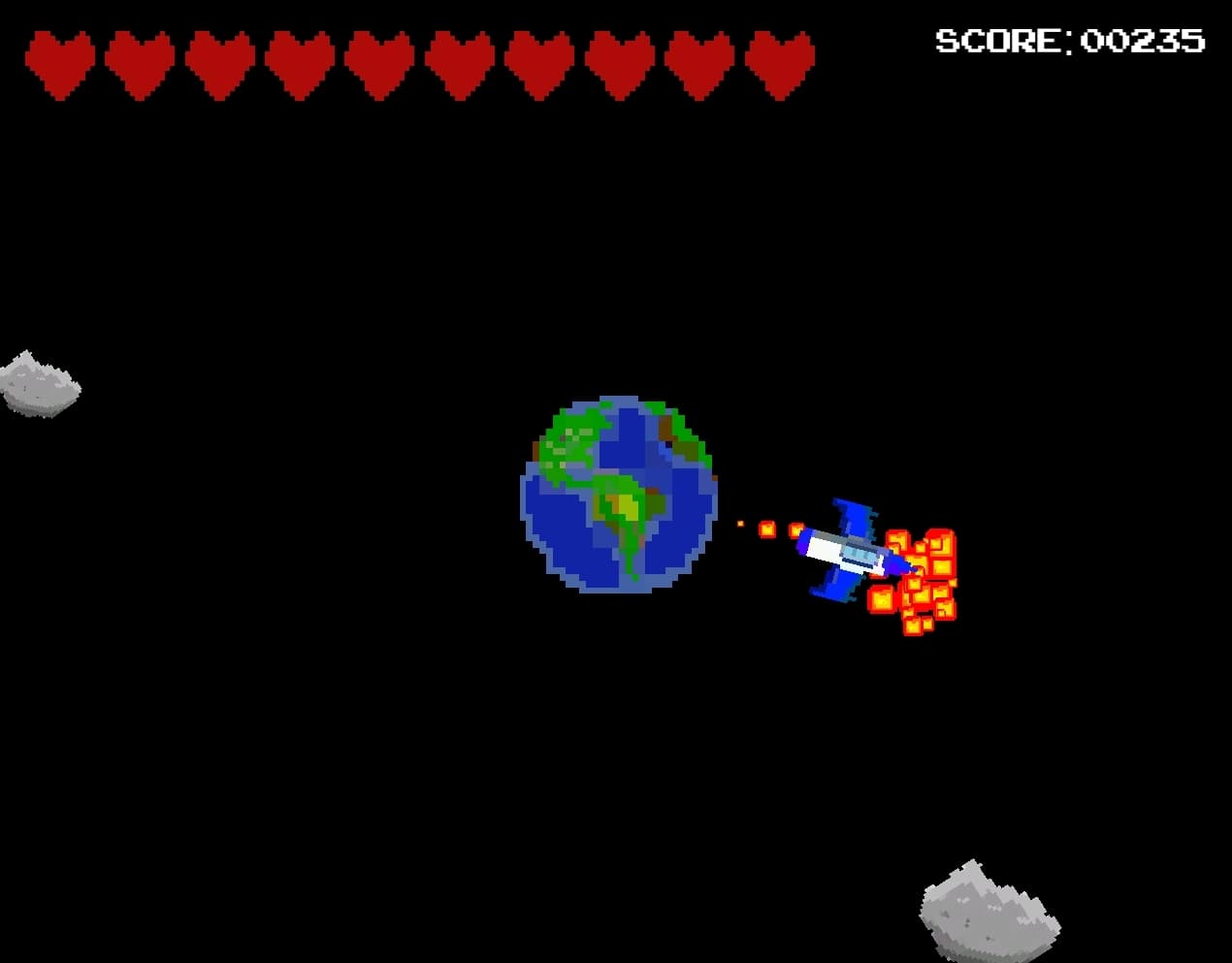 Crazy Asteroids screenshot 2