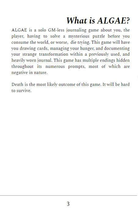 ALGAE (itch) screenshot 2