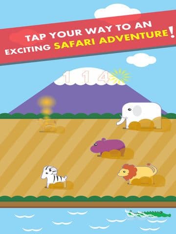 Cute White Elephant - Fun Reflex Game from the makers of Growing Pug screenshot 2
