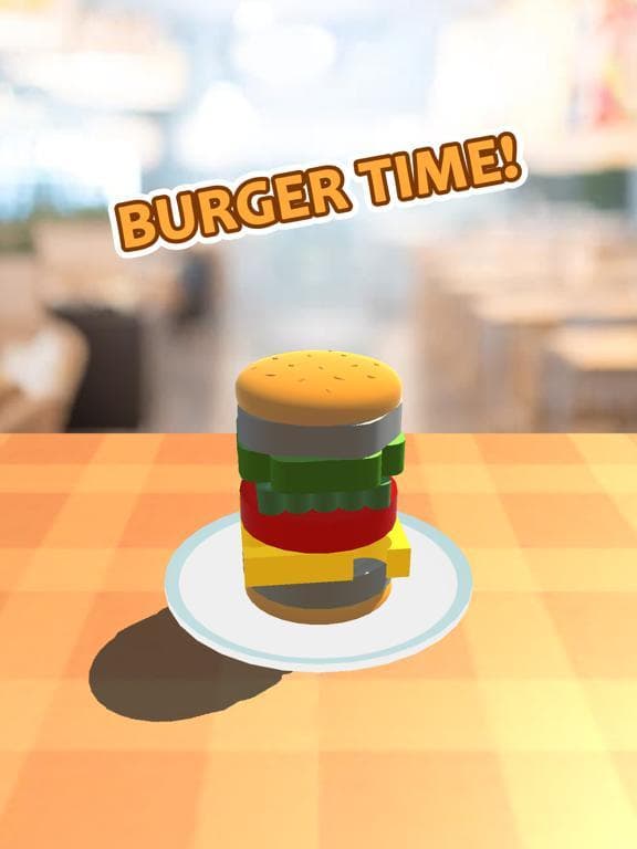 Stump Puzzle 3D - Burger Stack screenshot 2