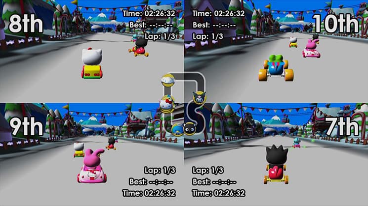 Hello Kitty Kruisers screenshot 2