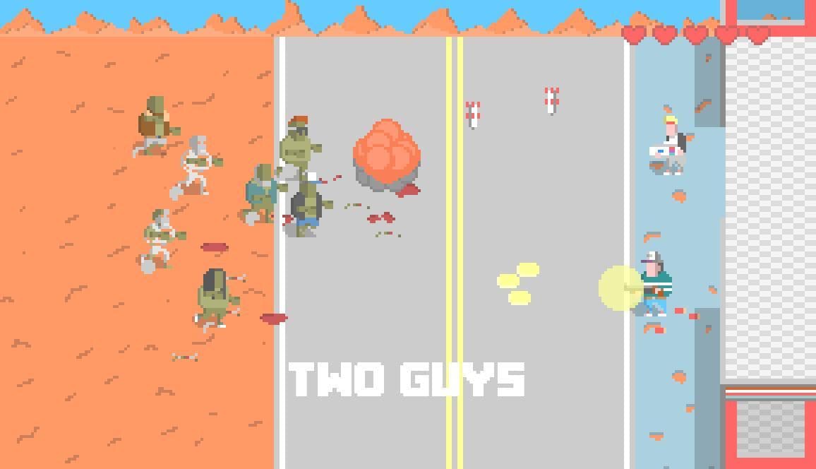 8Bit Hardcore: Zombie Blast screenshot 3
