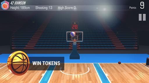 Three Point Contest - My Basketball Team screenshot 4