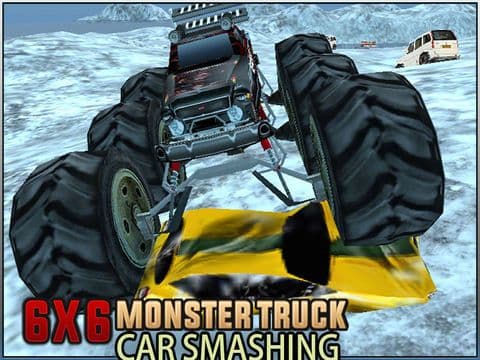 6X6 Monster Truck Car Smashing screenshot 5