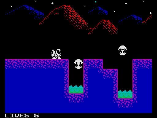 Aeon (ZX Spectrum) screenshot 2