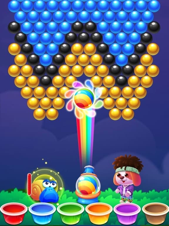 Bubble Shooter: Magic Snail screenshot 3