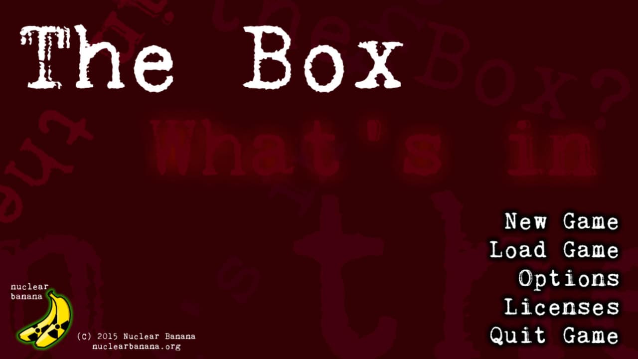 The Box (itch) (Nuclear Banana) screenshot 2