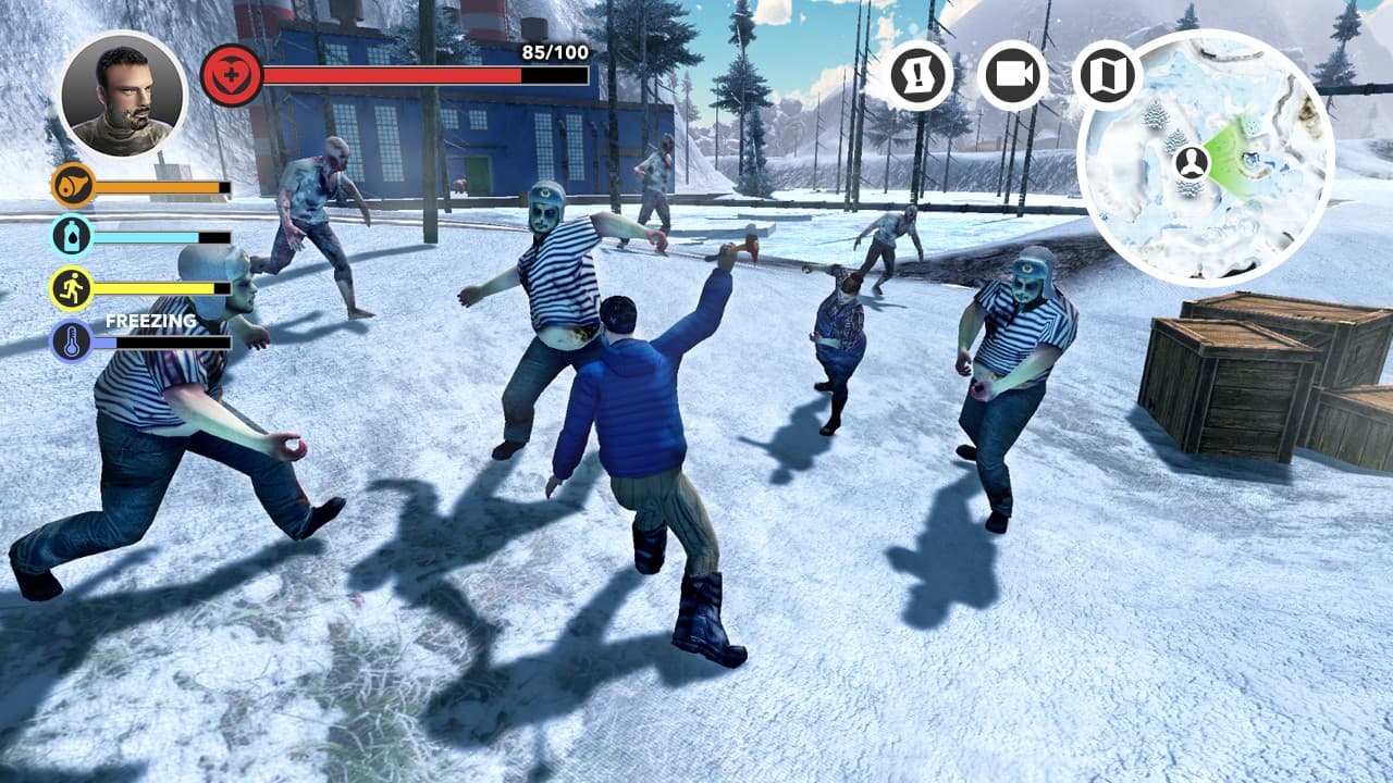 Road Z Survival: The Last Winter screenshot 3