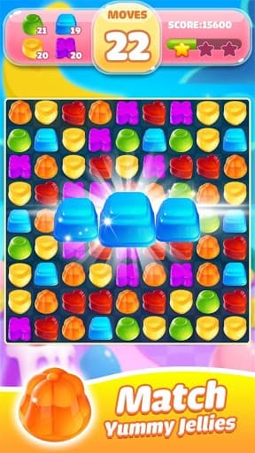 Jelly Jam Blast - A Match 3 Game screenshot 2
