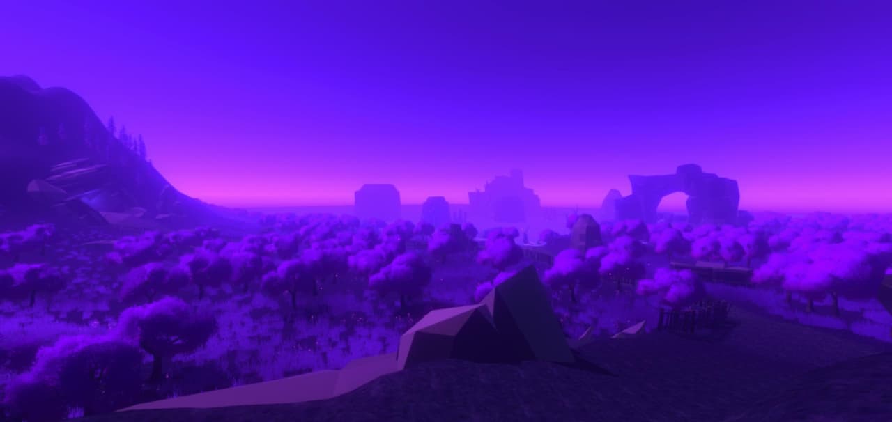 The Purple Forest