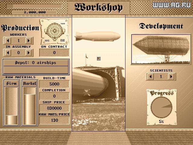 Zeppelin: Giants of the Sky screenshot 2