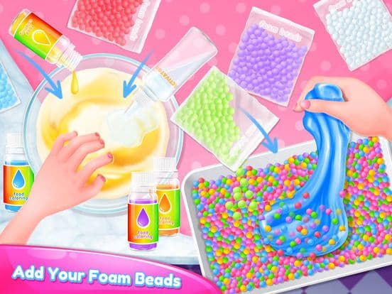 DIY Fluffy Slime Maker screenshot 4