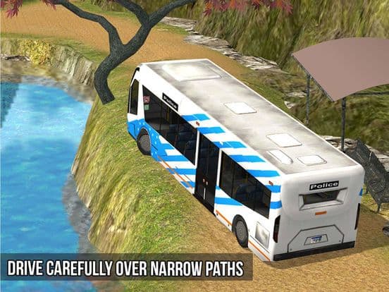 Police Bus Offroad Driver