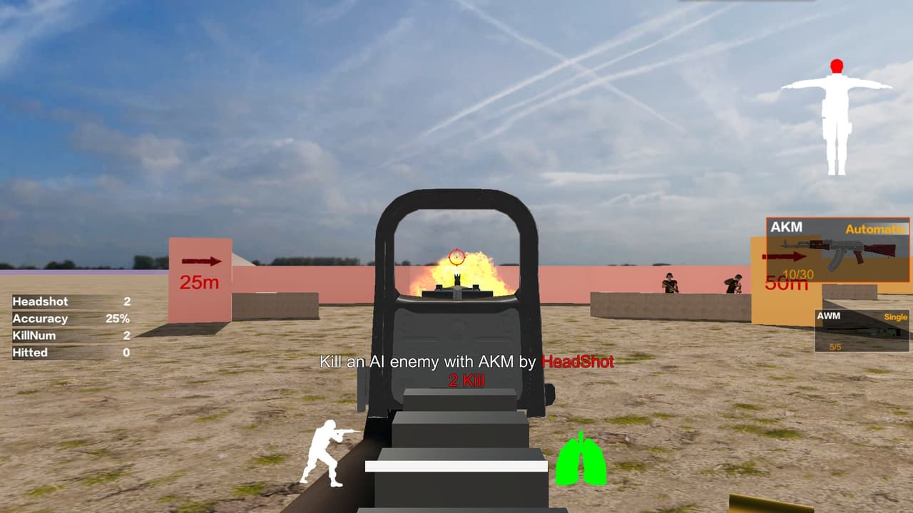 Battleground Shooting Training 吃鸡枪法训练器 screenshot 5