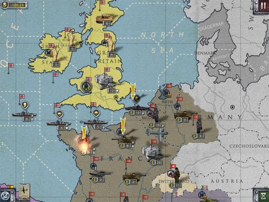 European War 2 for iPad screenshot 6