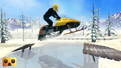 Snowmobile Simulator: VR Game for Google Cardboard screenshot 5