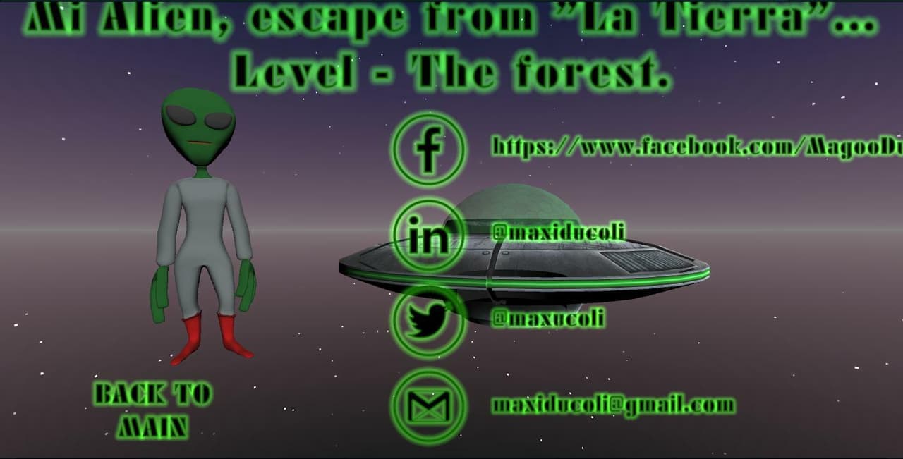 Mi Alien (Escape from "La Tierra") - The forest...