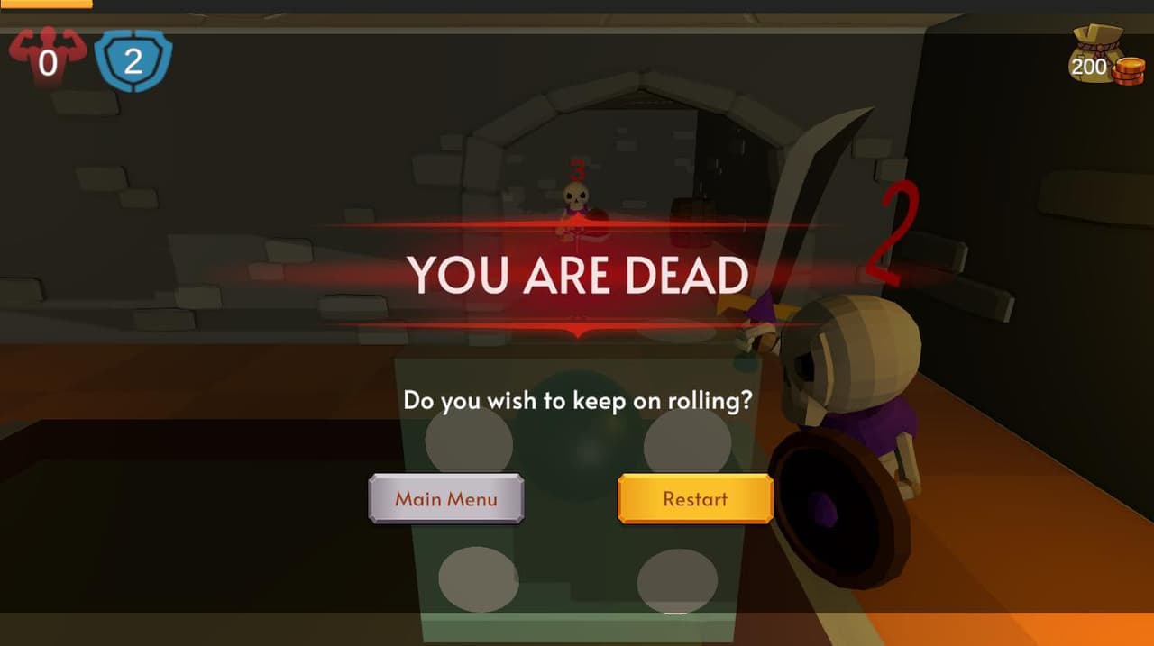 DICEOUT Dungeon screenshot 3