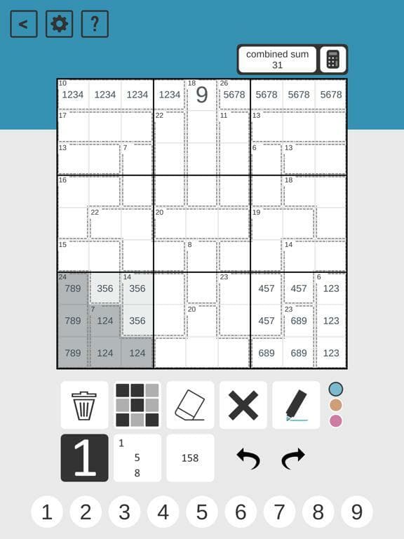 Killer Sudoku CTC