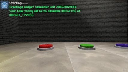 Widget Assembler Simulator screenshot 2