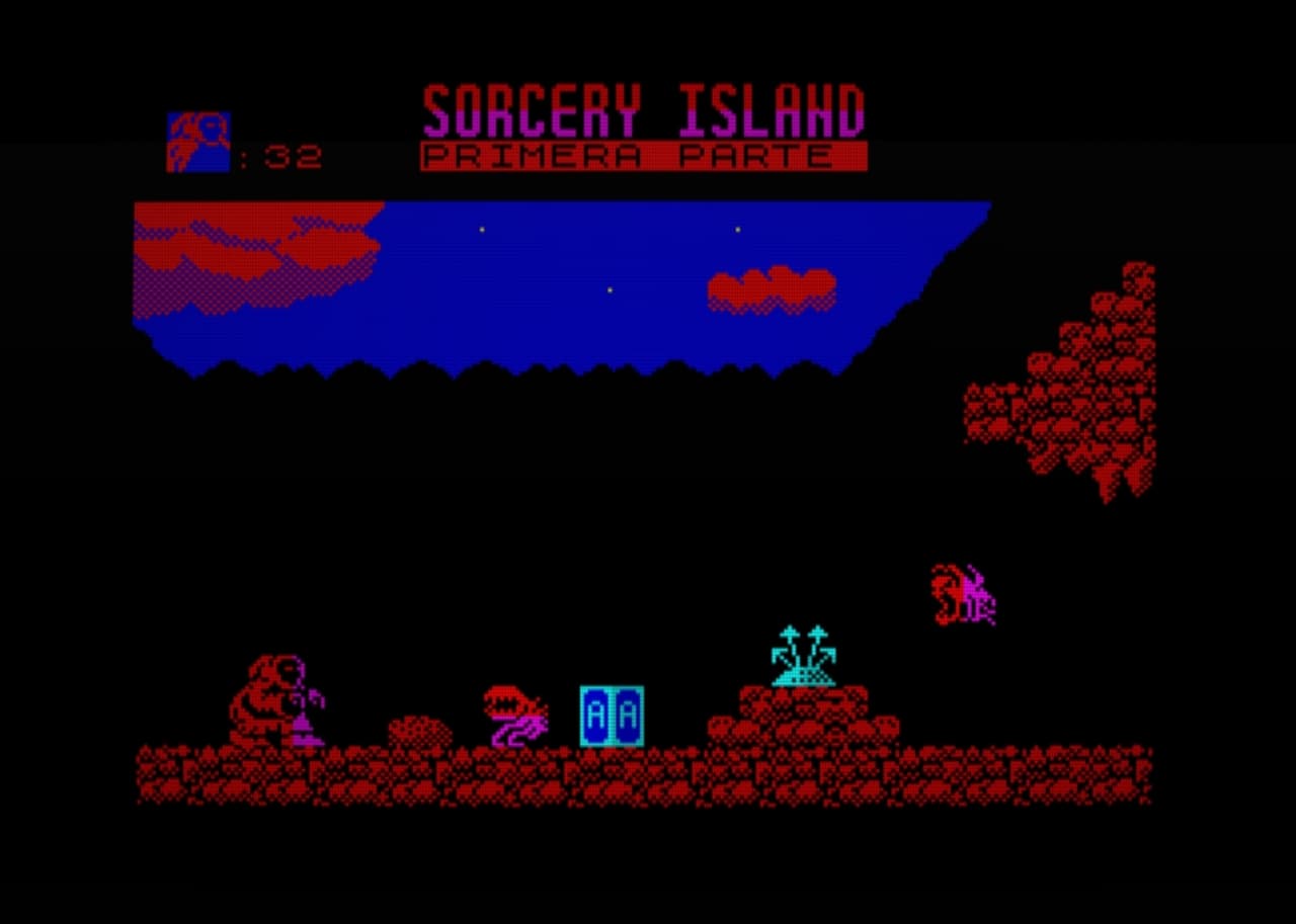 SORCERY ISLAND - ZX Spectrum 48k screenshot 5