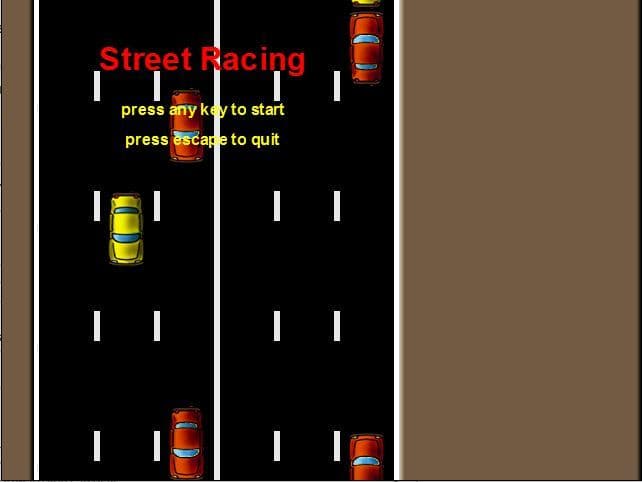 street racing (itch) (jbig98) screenshot 2
