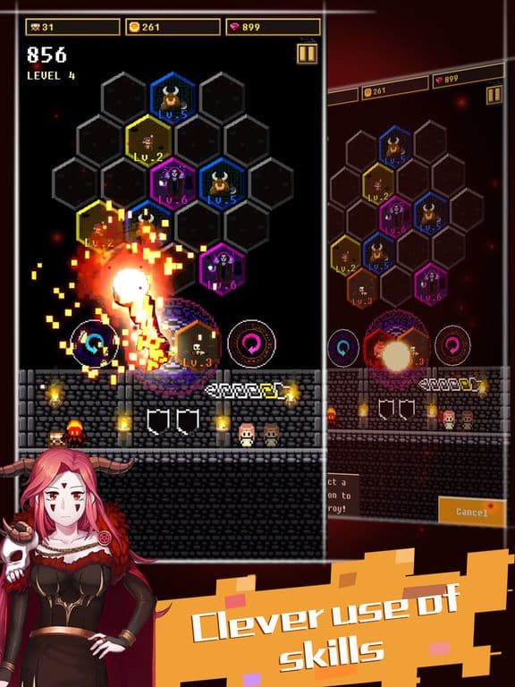 Hexagon Dungeon screenshot 2
