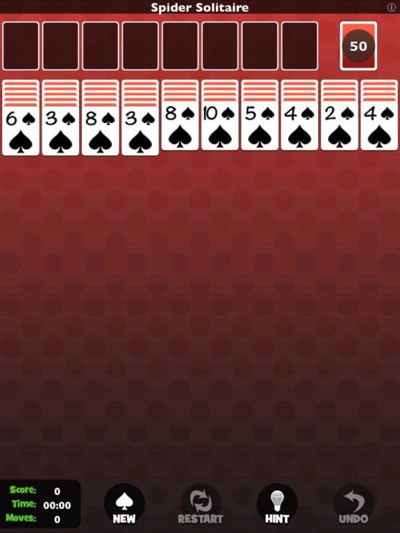 Spider Solitaire [Pokami] screenshot 6