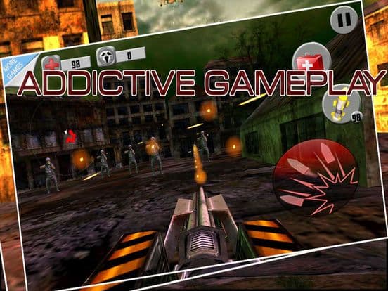 Mortal Battlefield Gunner Shooter: War shooting Commando game - fully free screenshot 3