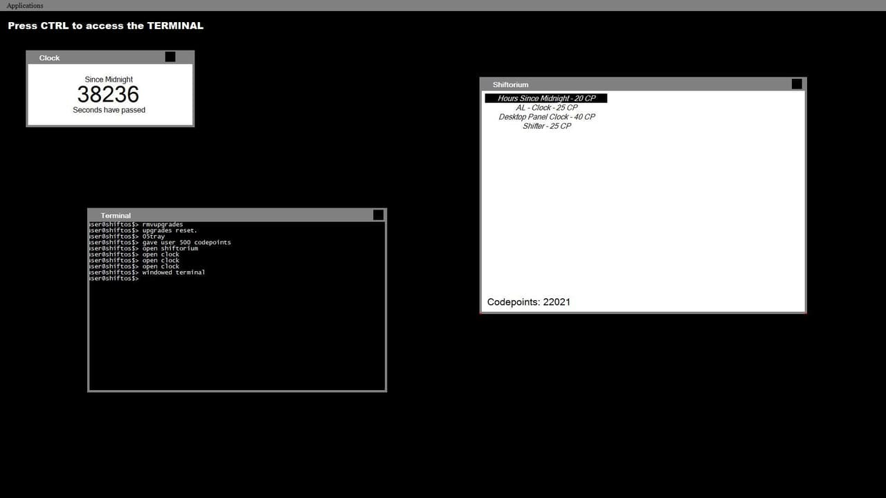 ShiftOS Remade screenshot 2
