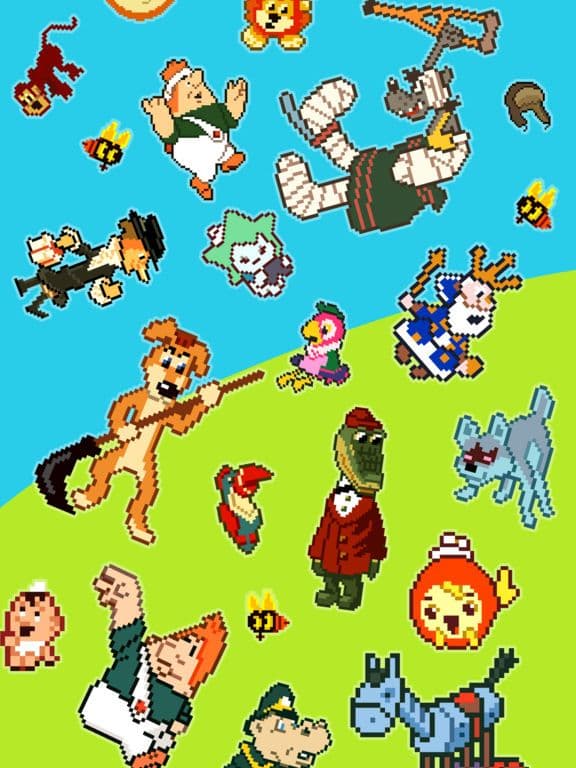Pixel stories: coloring book screenshot 4