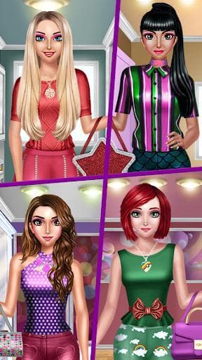 Rainbow Girls Dress Up