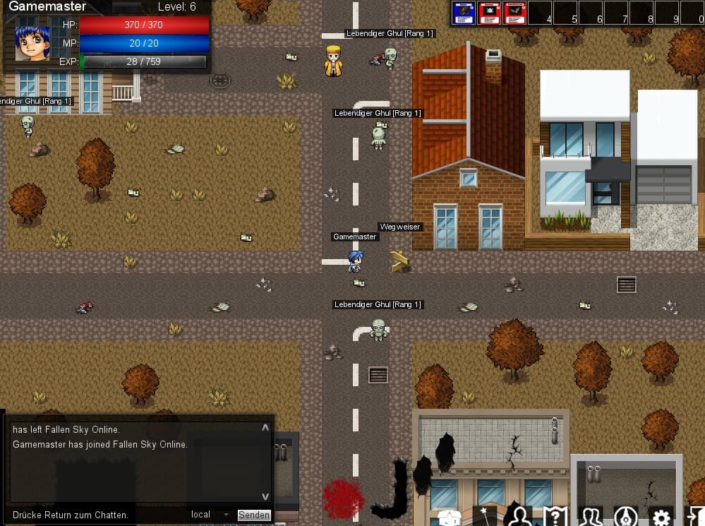 Fallen Sky Online screenshot 4
