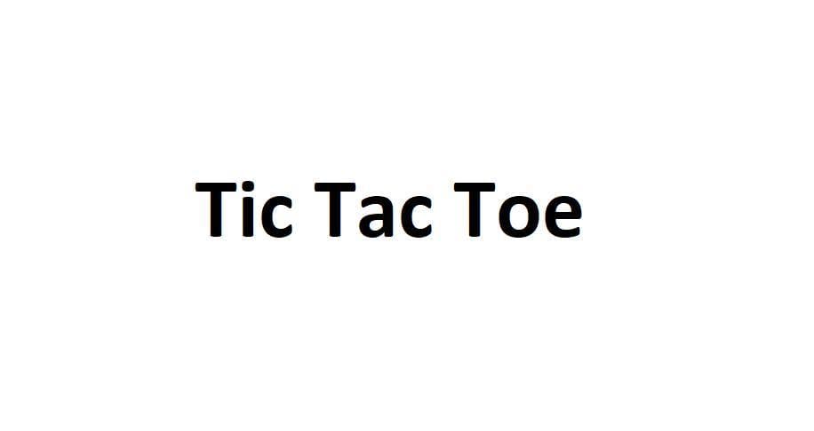 Tic-Tac-Toe (OrbitNinja)