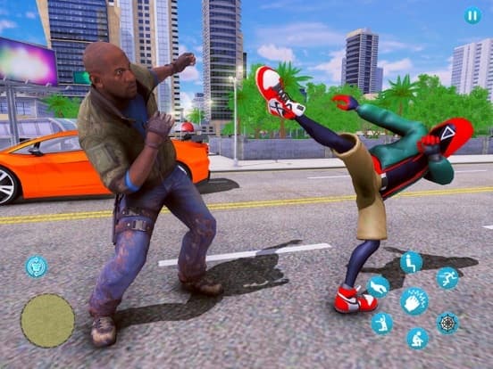 Open Word - Amazing Rope Hero screenshot 4