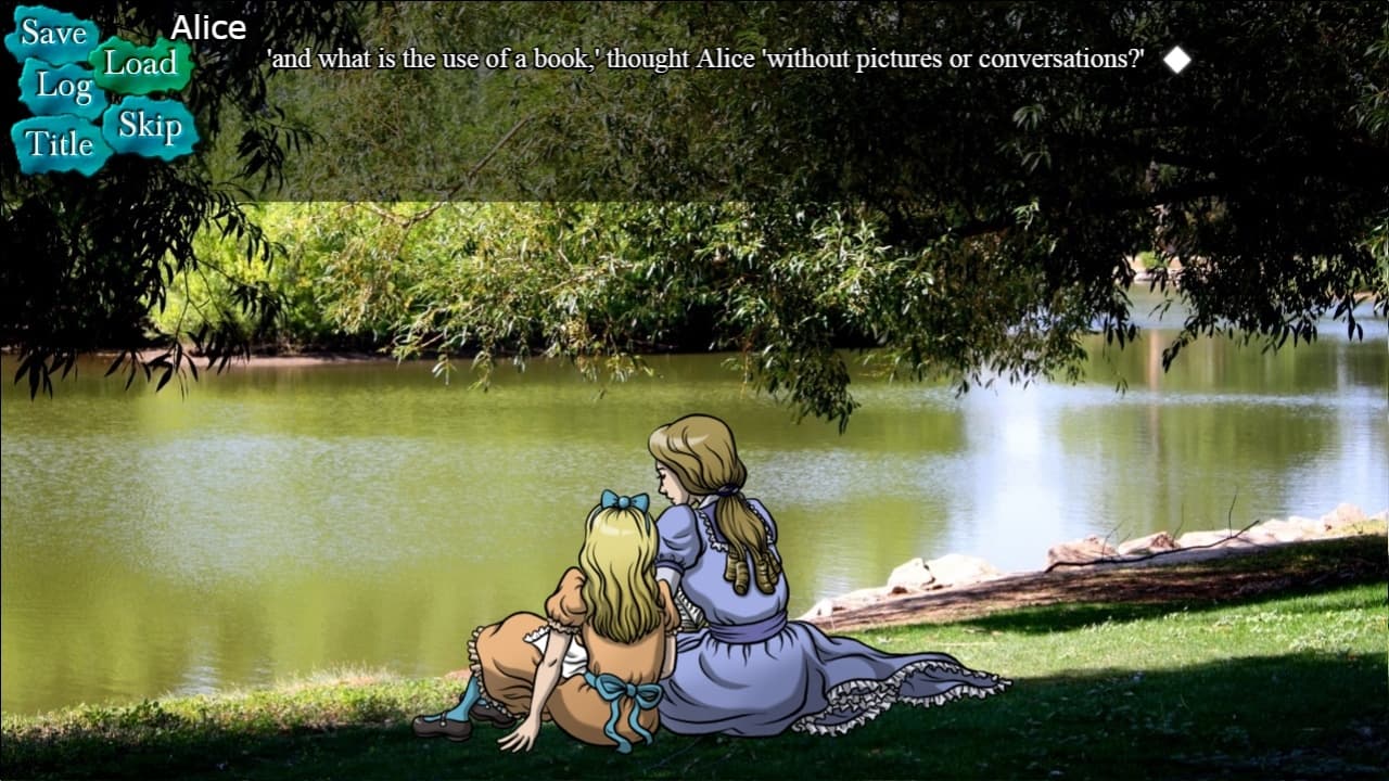 BRGs Alice in Wonderland Visual Novel screenshot 2