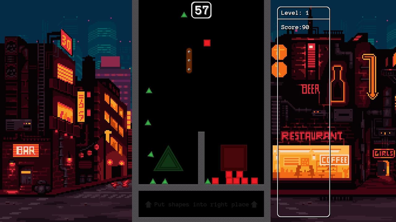 Shape Cascade (itch) (CarloC) screenshot 5