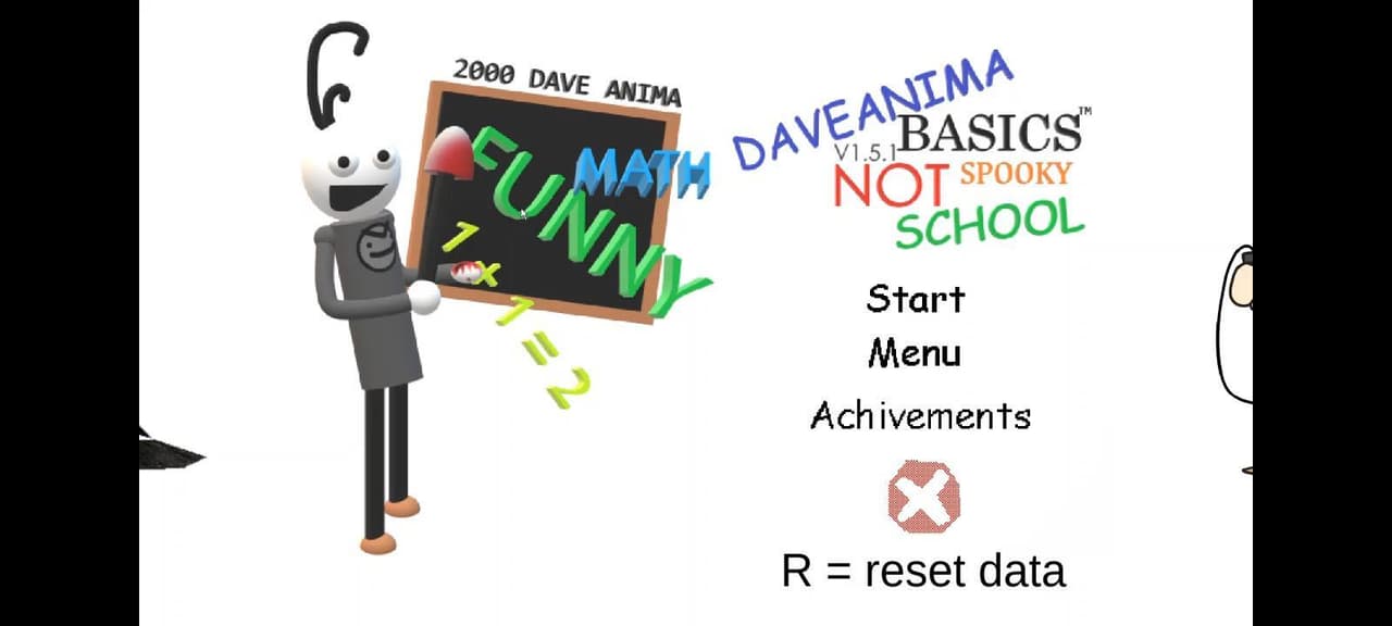 DaveAnimaBasicsNotSpookySchool screenshot 2
