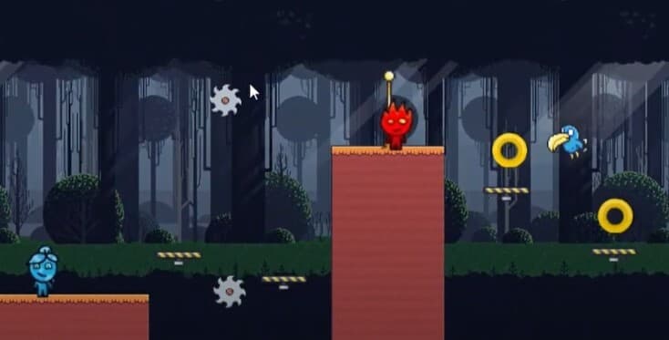 Fogo e Água mundo perdido screenshot 2