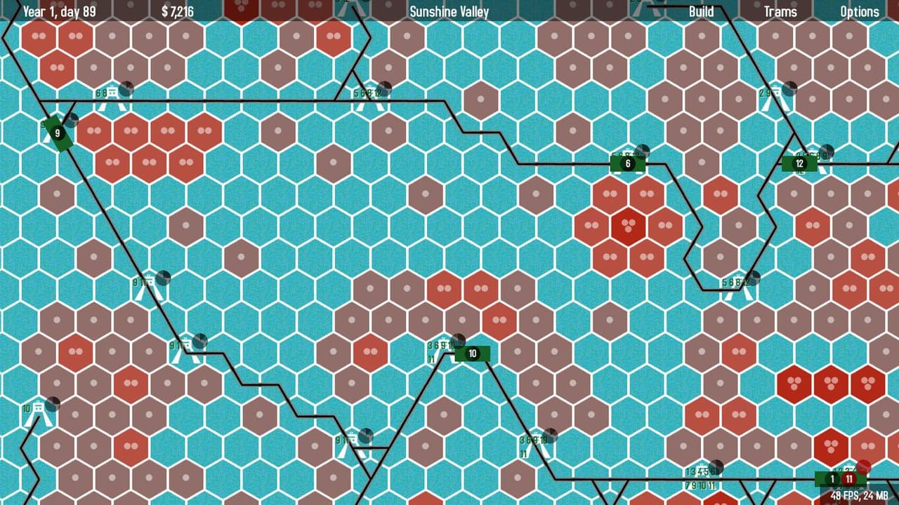 Hex Trams