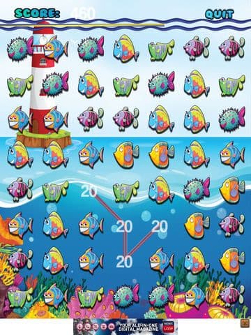 Fish Match Mania Water Puzzle - Wheres my bubble? FREE screenshot 4