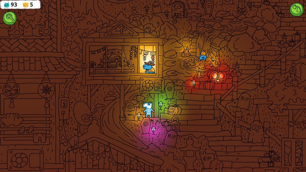 Hidden Capybaras with Orange and Pumpkins: Spooky Halloween Edition screenshot 5