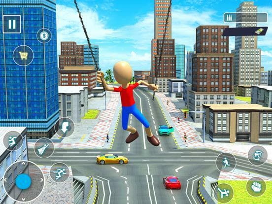 Stickman Rope Hero City screenshot 2