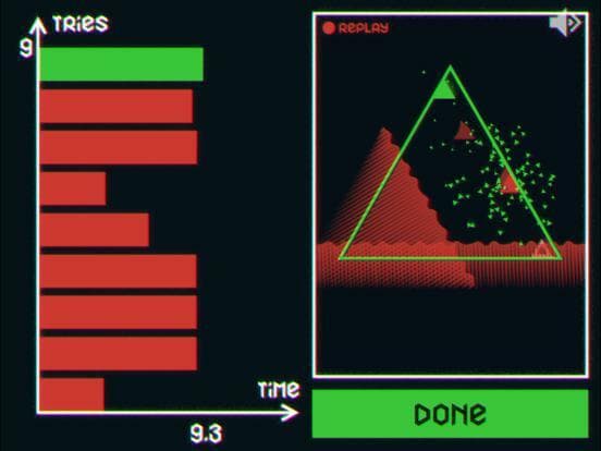Trigono - dangerous triangles screenshot 6
