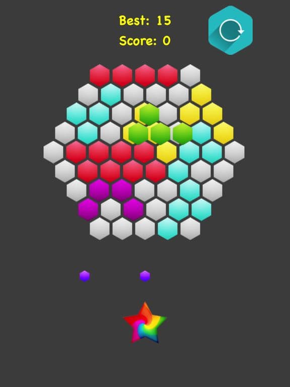 Hexagonal Merge.. screenshot 3