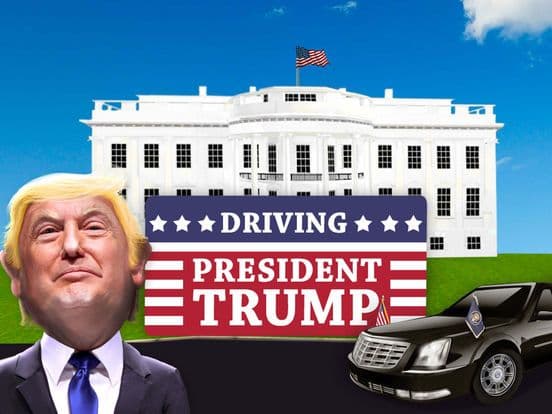 Driving President Trump 3D Sim