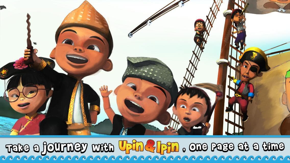 Storybook Upin & Ipin screenshot 2