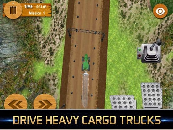 Wood Truck Hill Road Driver screenshot 3