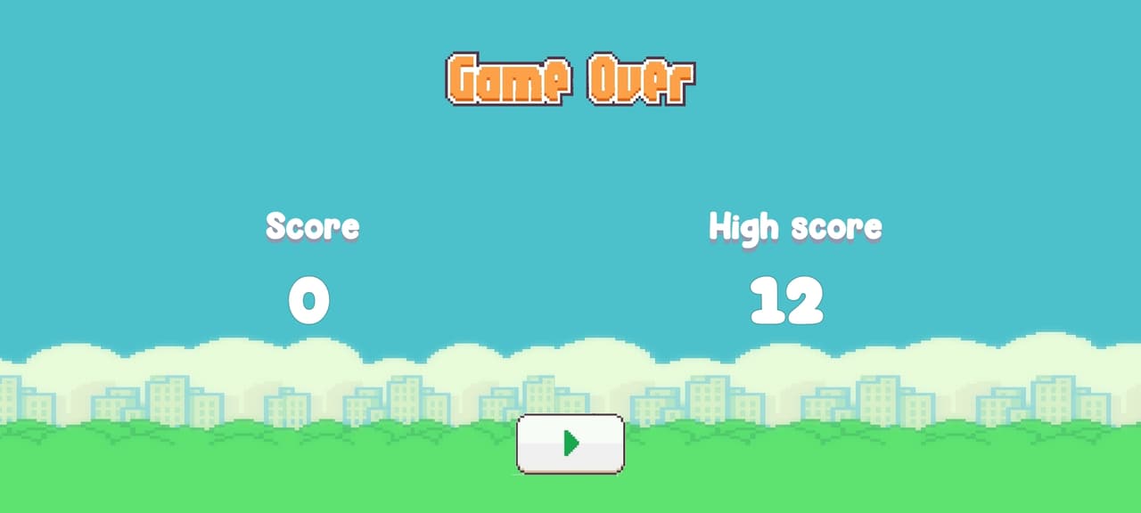 Flappy Bird (itch) (Saadat Khurshid) screenshot 2